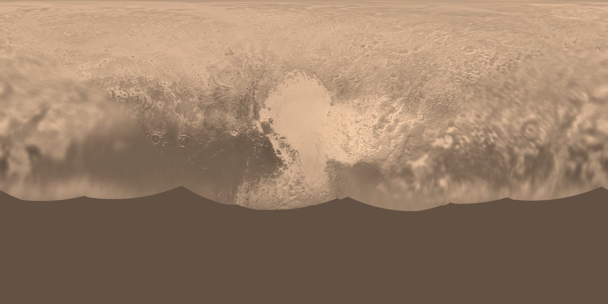 Karte von Pluto